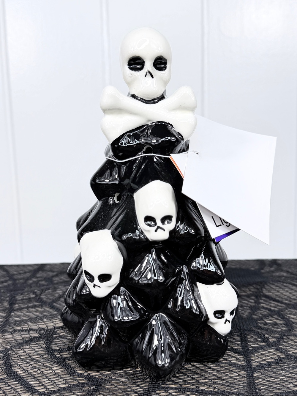 NEW 7” Light Up Skull Halloween Tree